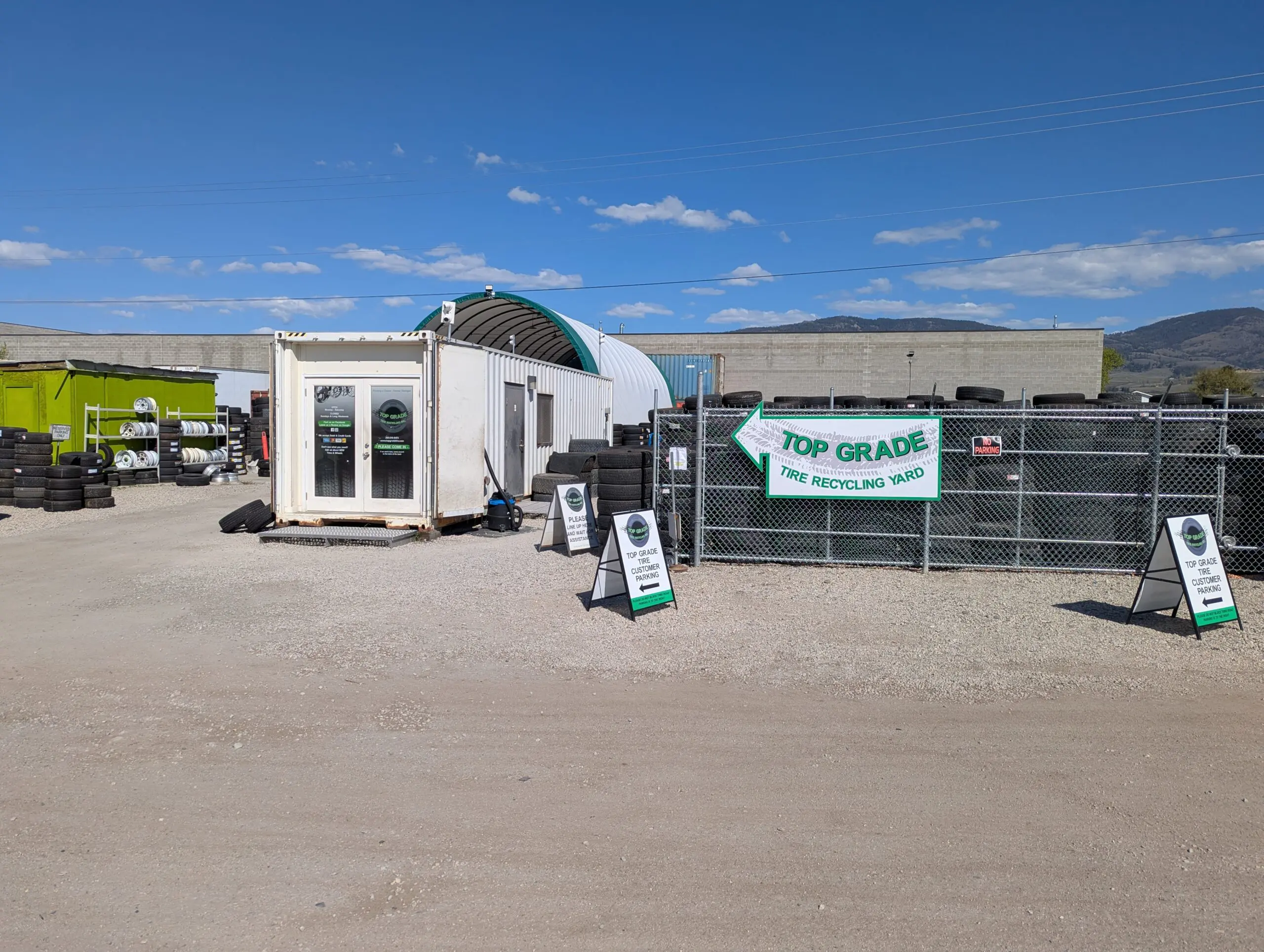 Top Grade Tire Exterior Kelowna